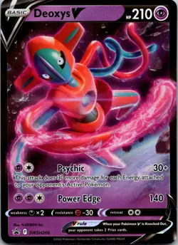 Deoxys V Promo SWSH: Sword & Shield Promo Cards SWSH266 NM - Image 1