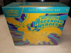 Pokemon Card TCG Mega Evolution Ascended Heroes Elite Trainer Box ETB Sealed New - Image 1