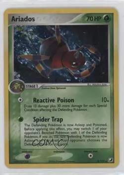 Ariados Holo Pokemon EX Unseen Forces #2 2005 - Image 1