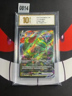 Pokemon Chinese TCG Card Sword & Shield Rayquaza VMAX 098/132-Pyxis gold 10 - Image 1