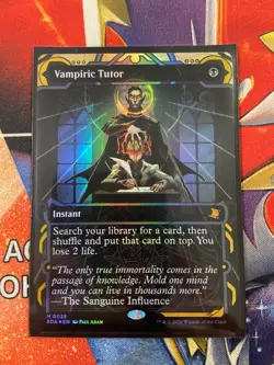 1 x Vampiric Tutor - Foil - Secrets of Strixhaven: Mystical Archive - NM-Mint - - Image 1
