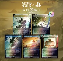 MTG Ghost Of Tsushima ✨FOIL✨ [Secret Lair] Sealed Pack - Image 1