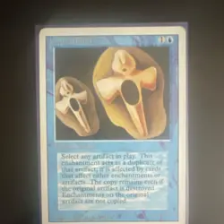 Wizards Copy Artifact Summer Magic Rare Blue Enchantment Regular - Image 1