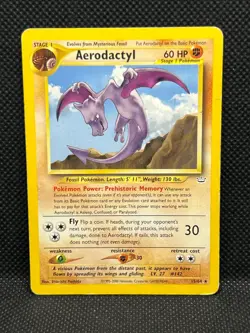 Pokemon Tcg Aerodactyl 15/64 Neo Revelation Non Holo - Image 1
