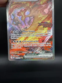Team Rocket’s Moltres ex 229/182 Stamped Promo Pokemon SV10 Destined Rivals - Image 4