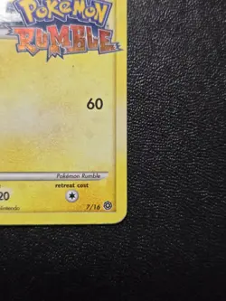 2009 Pokemon Rumble #7/16 Pikachu Holo Rare Stamped - Image 5
