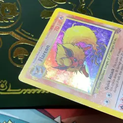 Pokemon 1999 Flareon Jungle 3/64 Holo Rare MP - Image 4