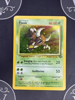 Pokemon TCG Pinsir Jungle 9/64 Holo Unlimited Holo Rare (FreeShipping) - Image 1