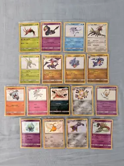 Pokemon TCG 2019 Hidden Fates Baby Shiny Lot of 17 NM - Image 1