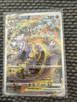 Pokemon TCG Mewtwo Vstar Crown Zenith: Galarian Gallery Gg44/Gg70 Regular Ultra - Image 1