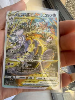 Pokemon TCG Mewtwo Vstar Crown Zenith: Galarian Gallery Gg44/Gg70 Regular Ultra - Image 3