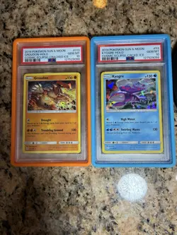 2019 Pokemon Groudon & Kyogre Promos Holo Sequential PSA 10 Pair Pop 27 Pop 30 - Image 1