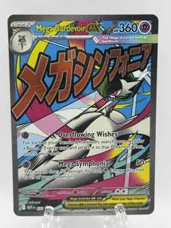 Pokemon Ascended Heroes Mega Gardevoir Ex 32 Black Star Promo Mega Attack NM/M - Image 1