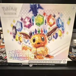Pokemon TCG Scarlet & Violet Prismatic Evolutions Elite Trainer Box Eevee - Image 1