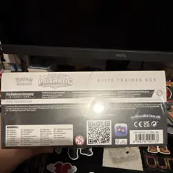 Pokemon TCG Scarlet & Violet Prismatic Evolutions Elite Trainer Box Eevee - Image 3