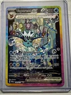 Pokemon TCG Vaporeon EX Sir 149/131 Prismatic Evolutions - Image 1