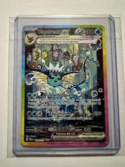 Pokemon TCG Vaporeon EX Sir 149/131 Prismatic Evolutions - Image 3