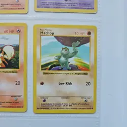 WOTC Pokemon Vintage Base Set Shadowless 4 Card Lot - Image 5