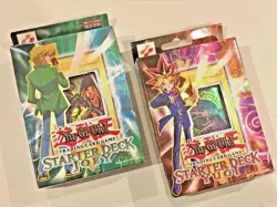 Yugioh VINTAGE Starter Deck Lot: Yugi & Joey - Unlimited - Sealed - Image 1