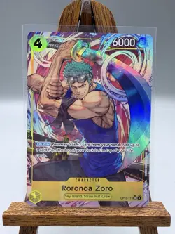 One Piece CG - Roronoa Zoro (OP15-113) (Alt. Art) - Adventure on Kami's Island - Image 1