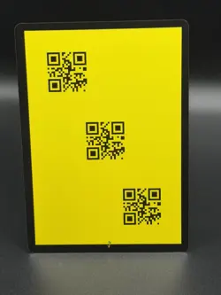 Disney Lorcana: Winterspell Discard Error QR Code Card (some legendary foil) - Image 1