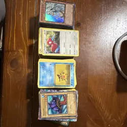 Pokemon & Yu-Gi-Oh! Standard Card Lot Porygon2 Staryu Tongyo Card Stock - Image 1