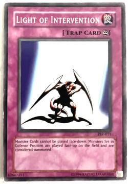 YuGiOh! - Light of Intervention - Common Mint Condition - Image 1