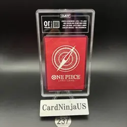 TAG GEM MINT 10 Roronoa Zoro Parallel OP01-001 L 25th Edition ONE PIECE Card 237 - Image 2