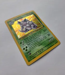 Pokemon Nidoking TCG Card 11/102 Base Set Holo Rare 1999 - Image 4