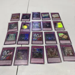 Vintage Yugioh! Trap Lot 20 Holos. - Image 1