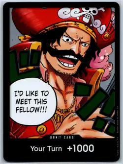 DON!! Card (Gol.D.Roger) Carrying On His Will NM OP Card - Image 1