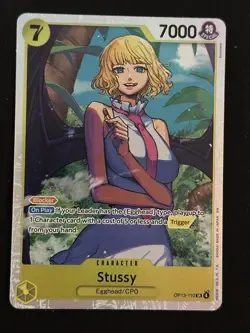 Stussy SR Carrying On His Will OP13-110 LP-NM One Piece Card - Image 1