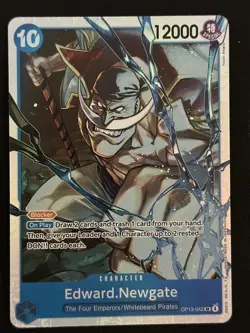 Edward.Newgate SR Carrying On His Will OP13-042 LP-NM One Piece Card - Image 1
