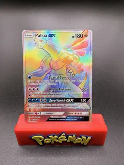 Palkia GX - 165/156 - Pokemon Ultra Prism Sun & Moon Secret Rare Card NM-Mint - Image 1
