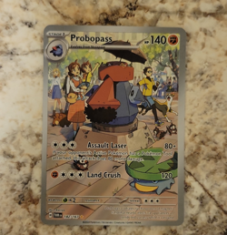 Pokemon Probopass 182/167 Twilight Masquerade Illustration Rare Holo Card - Image 1