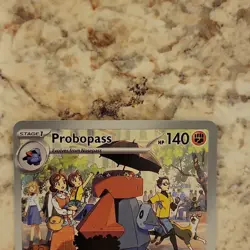 Pokemon Probopass 182/167 Twilight Masquerade Illustration Rare Holo Card - Image 2