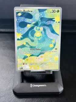 Pokemon Budew ASC 221/217 Basic 30 HP 10 Attack Card 2023 - Image 1