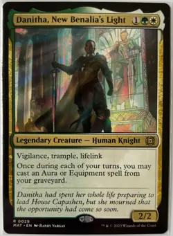 MTG March of the Machine The Aftermath Danitha, New Benalia's Light (Rare) - Image 1