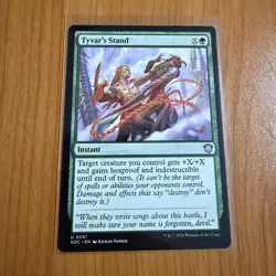 Tyvar’s Stand - N/M - Secrets Of Strixhaven Magic The Gathering MTG - Image 1