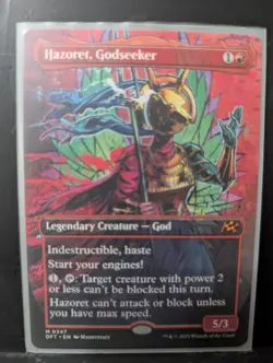 Hazoret, Godseeker - Borderless 347 DFT SealedinSleeve - Image 1