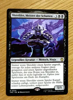 MTG Magic: Shredder, Meister der Schatten, Shadow Master, DEUTSCH, Ninja Turtles - Image 1