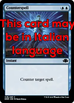MTG COUNTERSPELL EXC - CONTROMAGIA 45 - DMR - MAGIC - Image 1