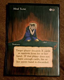 MtG** - Mind Twist [Artworked] -EN - Image 1