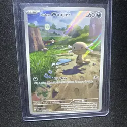 💧 Paldean Wooper 102/094 – Phantasmal Flames Illustration Rare – Pokemon NM 💧 - Image 1