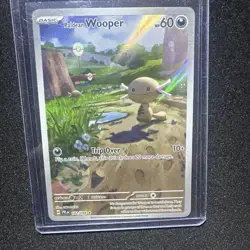 💧 Paldean Wooper 102/094 – Phantasmal Flames Illustration Rare – Pokemon NM 💧 - Image 2
