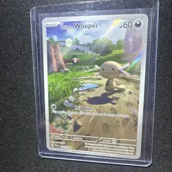 💧 Paldean Wooper 102/094 – Phantasmal Flames Illustration Rare – Pokemon NM 💧 - Image 3