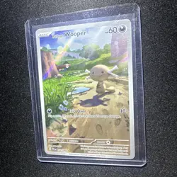 💧 Paldean Wooper 102/094 – Phantasmal Flames Illustration Rare – Pokemon NM 💧 - Image 4