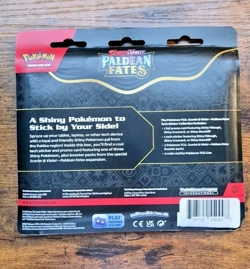 LOT of 4 Pokemon Paldean Fates Tech Sticker Packs (12 total Boosters) 190360.4 - Image 5