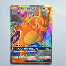 Pokemon Charizard GX SM-P Sun & Moon Promo Full Art Holo SM211 250 HP - Image 1