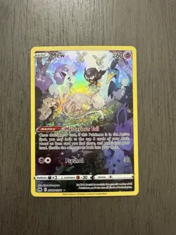 Pokemon TCG Mew GG10/GG70 Galarian Gallery Crown Zenith - Image 1
